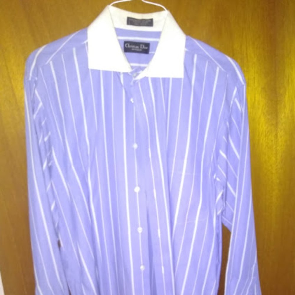 Christian Dior Monsieur French Cuff Dress Shirt